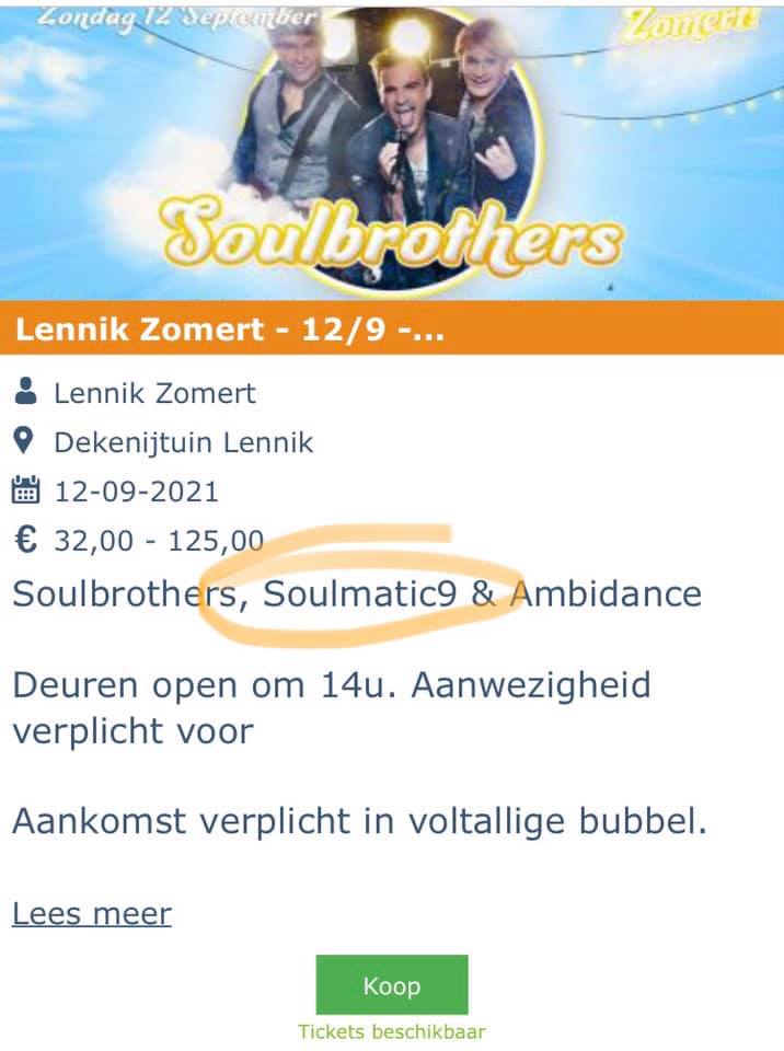 Soulmatic9 Lennik Zomert